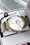 Gift Original Men's Wristwatch Waterproof Silver Color Steel Band Dke2137C1 - 3