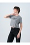 Long Crop Women's T-shirt Sleeve