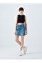 Denim Blue Women's Skirt Lf2039813