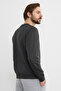 3 Thread Basic Crew Neck Sweatshirt - 7