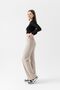 Fit Cut High Waist Women's Wide Leg Trousers - 3