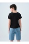 Loose Fit Women's T-shirt Sleeve - 3