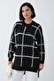 Glittery Soft Black Knitwear Tunic