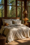 Senses Mila Duvet Cover Set Sage Double