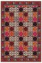 Orange Pink Brown Ethnic Chenille Carpet Rug Runner Non-Slip Washable Hallway Kitchen Bedroom