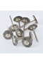 10Pcs Dremel Accessories 22mm Steel Rotary Brush Dremel Wire Wheel Brushes for Grinder Rotary Too... - 3
