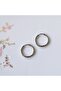 14mm Surgical Steel Hoop Earrings Silver Color - 4