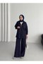 Women's Clothing Hooded Top and Bottom Two-Piece Set, Suitable for Modest Wear.