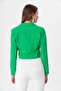 Women's Short Buttoned Blazer Jacket 250218 - 260314 - 5