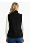 Women's Polar Outdoor Vest with Stand Collar - 3