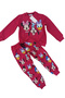 2 Thread Unmarked Printed Double Girl's Suit - 2