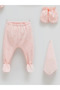 İncibaby Premium Tiny Lace 100% Cotton 10-Piece Hospital Release Set - 56 62 cm - New Season - 4