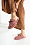 Cherry Ivory Stitched Washable Winter Women's Slippers (Narrow Fit) - 3