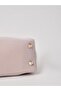 Heybes Women's Cream Strap Clutch Portfolio Handbag - 4