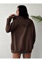 Women's Zippered Hooded Plain Cardigan - Minimalism and Quality Together - 6