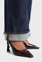 Cotton Relaxed Fit Wide Leg Vintage Look Jeans Denim Pants Ew000737 Af - 5
