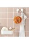 ÅBYÅN Body puff, set of 3, orange/green/white - 5