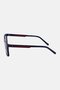 Men 2078948RU56IR Rectangular Sunglasses, Navy - 4