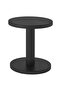 2025 Side table, pine veneer black, 40 cm