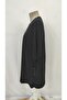 Women's Long Sleeve V-Neck Short Imported Crepe Dress - 5