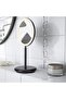 EKFÄNN Table mirror w integrated lighting, dimmable/black - 4