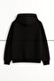 Unisex Solid Color 3-Thread Fleece-Lined Oversized Autumn/Winter Hooded Kangaroo Pocket Hoodie Sweatshirt - 2