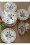 Porcelain Hand Painted 6-Piece Stand for Lokmalu Foods - 4