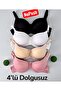 Women's Underwire Non-Padding 4-Pack Bra Inner Padding Bra Without Padding 4 Pieces