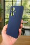 Oppo reno 11f compatible silicone shock absorbing classic protective rubber case - 4