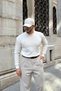 Fella Men's Ribbed Knitwear Crew Neck Regular Fit Sweater - 2