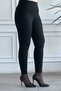 Women's High Waist Shaping Corset Interlock Steel Knitted Tights No Show Underwear-Elastic Waist - 3