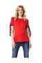 Bluza gravide cu umeri decupati - 5