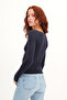 Long Sleeve Basic Blouse B1846 - 5