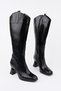 Astoria Blunt Toe Side Zipper Heeled Women's Boots - 3