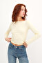 Uzun Kollu Basic Bluz B1846 - 4