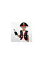 Gala pirate costume vest outfit for 7-8 year olds - includes eye patch and hat