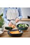 GLADELIG Oven dish, set of 2, blue - 5