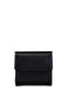 Unisex Genuine Leather Black Caviar Wallet