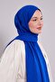 Cobalt Blue Mixed Stripe Pattern Green Shawl
