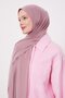 Dusty Rose Plain Sandy Shawl - 3