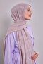 Lilac Self-Striped Dream Shawl - 2