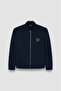 Men's Woven Polyester Cotton Zip Sweatshirt - 6