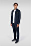 Men's Woven Polyester Cotton Zip Sweatshirt - 4