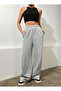 Women's Baggy Oversized Plus Size Sportswear Quality Loose Fit Stretchy Comfortable Fabric Sweatpants 652