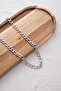 Steel Figaro Men's Chain Necklace 6mm Non-Tarnish - 2