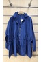 Raincoat Windbreaker Plain Pattern Zippered - 2