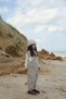 Girl's Stone Color Velvet Suspender Jumpsuit - 2