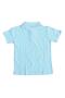Blue Short Sleeve Solid Color Collared 6-17 Years Old Children's School Lacoste T-Shirt Polo Neck T-Shirt - 2