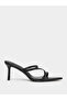 Tosca Black Strappy Sandals