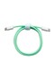 Type C to Type C macaron braided cable + green + 1m